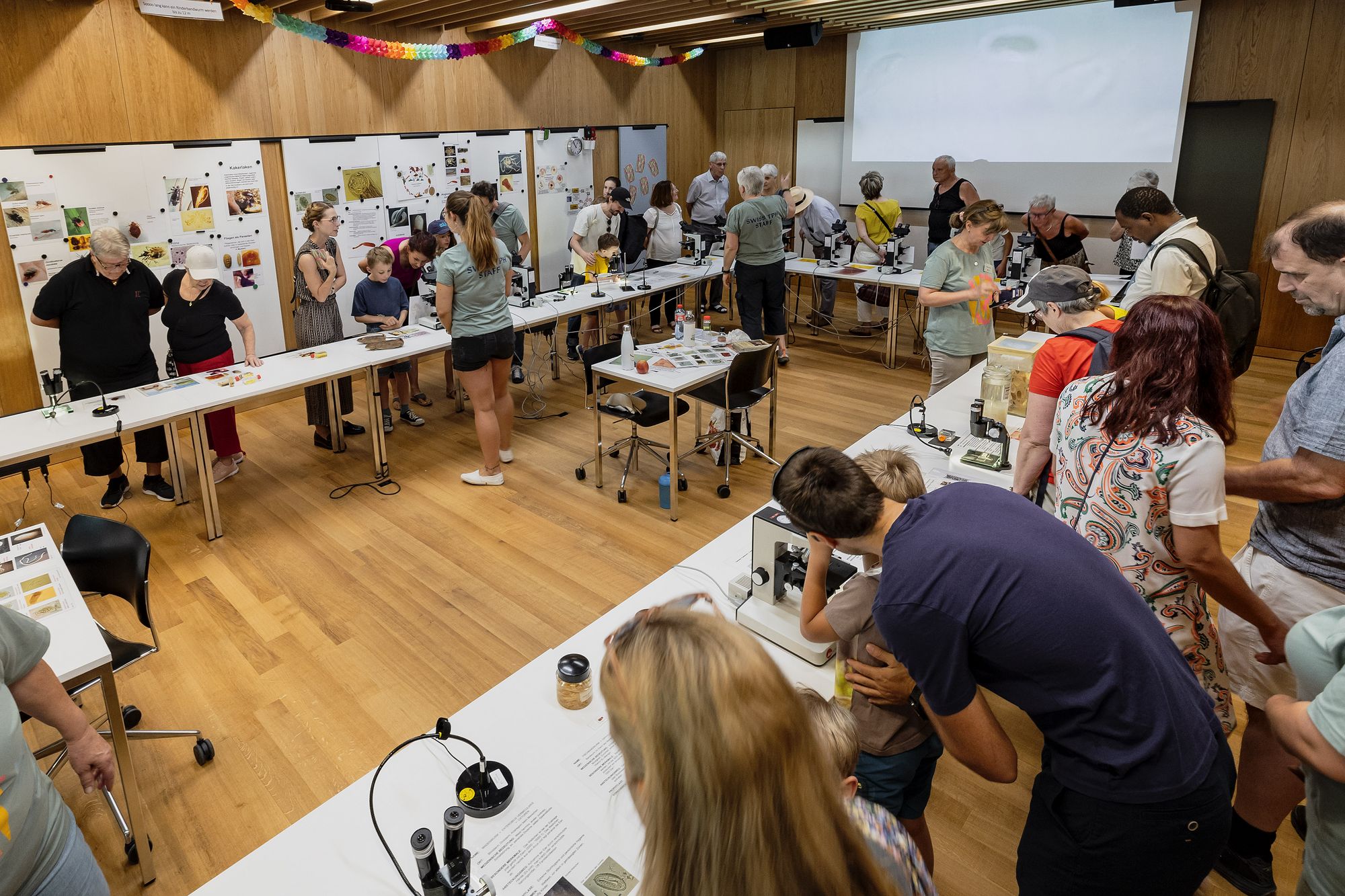 Our Open House in 2023 brought 6,000 visitors to Swiss TPH from the Basel area to learn about how we are improving people's health and well-being in Basel and around the world.