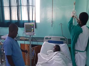 Photo: Victor Urio, Heart and Lung Clinic, St Francis Referral Hospital, Tanzania