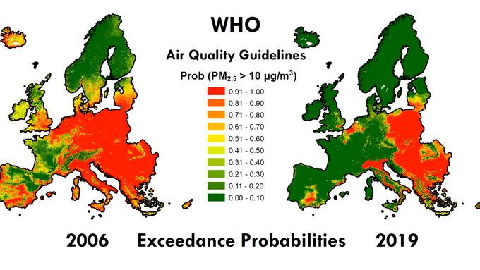 La qualité de l'air en Europe 