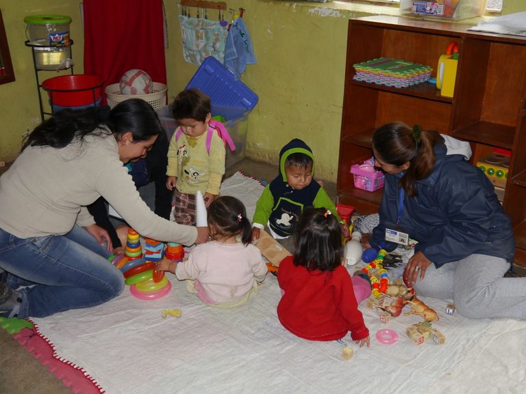 img-Caregivers playing with children