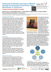 Kreuzstrasse Reducing the Burden and Cost of Malaria through an Innovative Third-Party Payer Mechanism in Cameroon