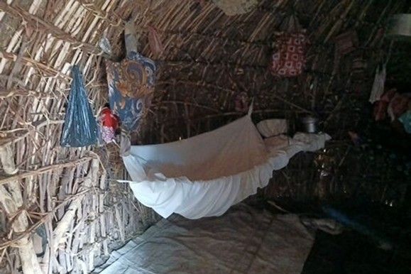 PermaNet Dumuria installed in a household in South Sudan