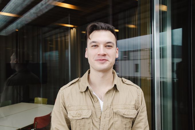 Portrait photo of Daniel Ballmer at Belo Horizonte.