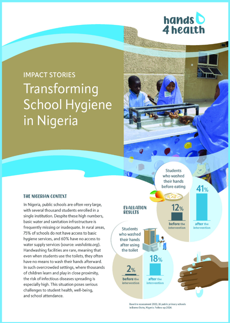 hands4health Impact Stories: Transforming School Hygiene in Nigeria