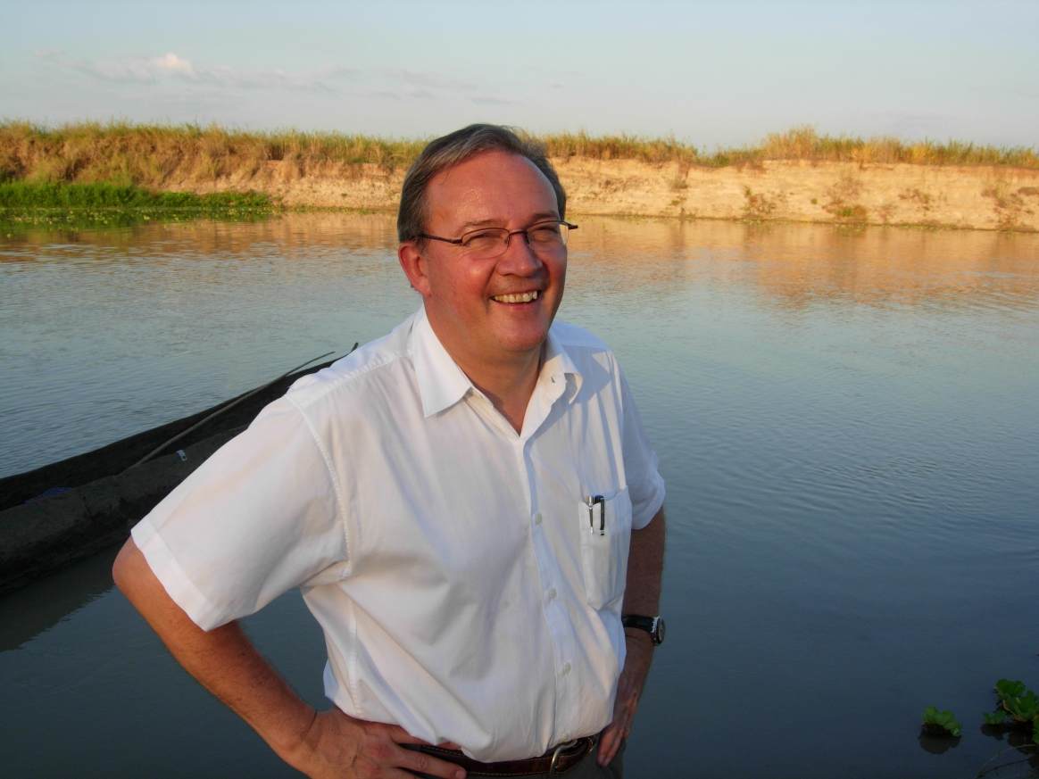 Marcel Tanner in Kilombero (Photo: private)